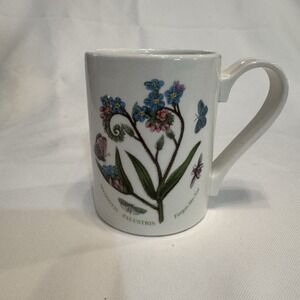 Portmeirion Coffee Mug Botanical Garden Forget Me Not Made in‎ England